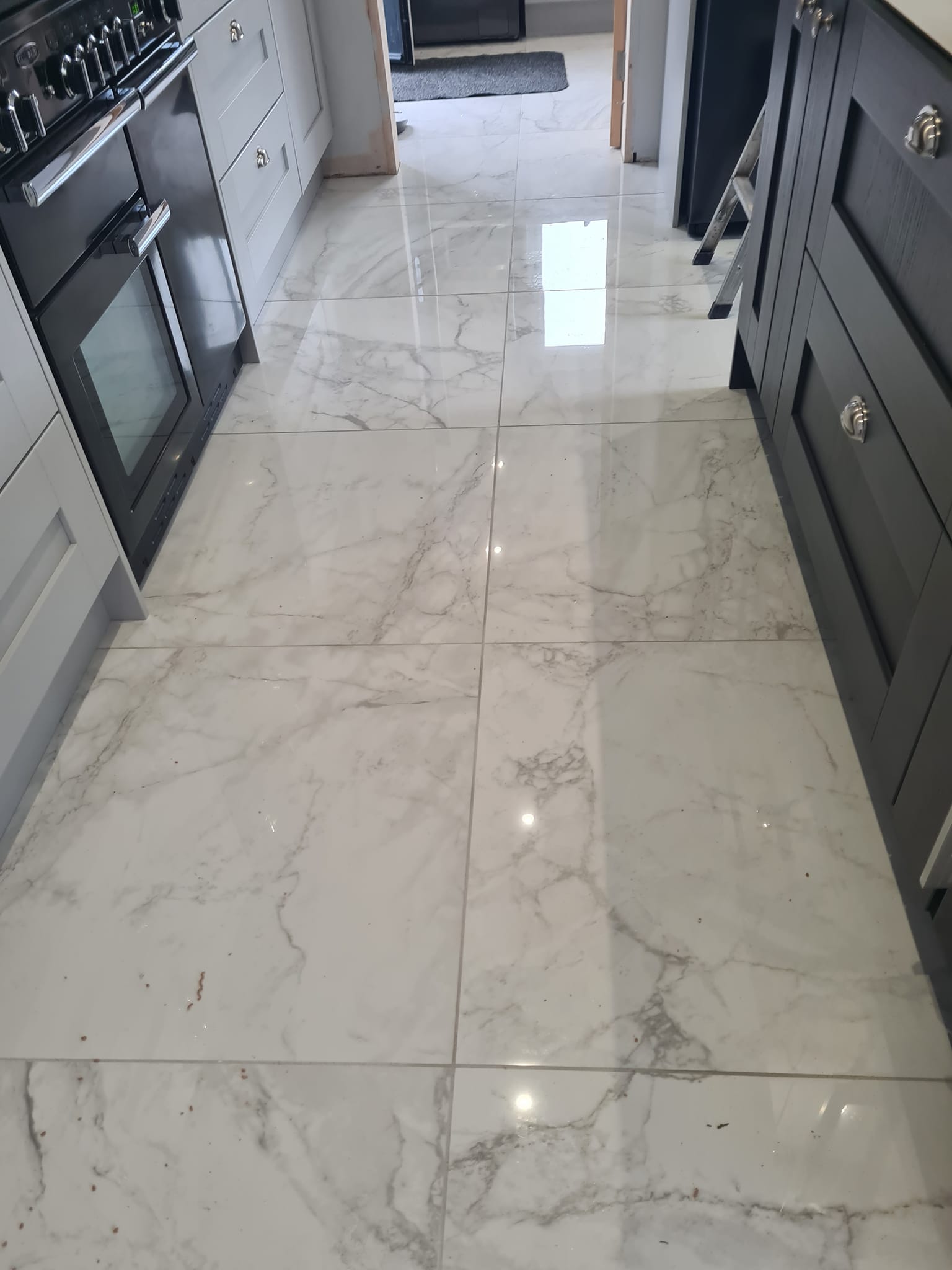 Marble tiles